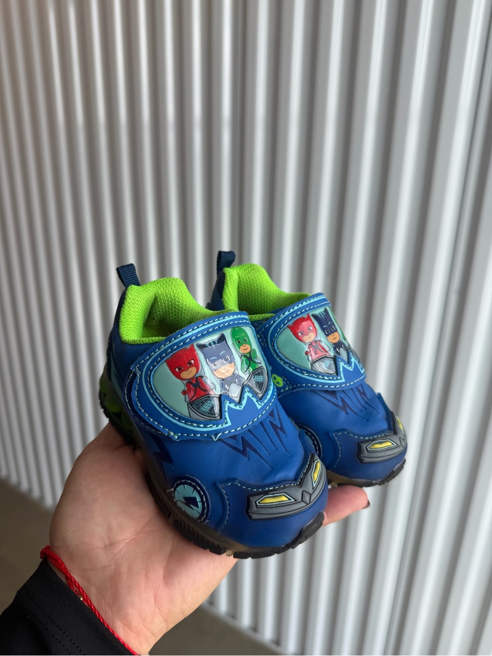 Boys Blue PJ Masks Sneakers with Light